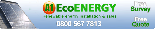 Advertising banner for A1 Eco Energy