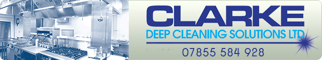 Advertising banner for Clarke Deep Cleaning Services Ltd